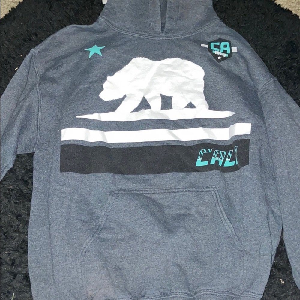 grey california sweatshirt
